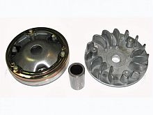 Вариатор Suzuki AD-100 в сборе (ролики, наружный шкив, палец) TMMP