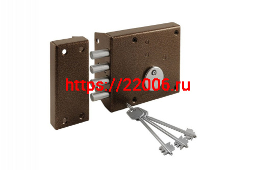 Замок Zenit (Зенит) накладной ЗН4-2 (медь) Замок Zenit (Зенит) накладной ЗН4-2 (медь)