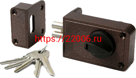 Замок Zenit (Зенит) накладной ЗН2-3 (медь) Замок Zenit (Зенит) накладной ЗН2-3 (медь)