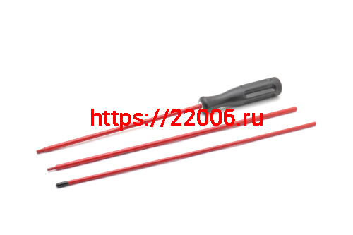 Шомпол разборный 5мм (мет/пласт) комп фото 2 Шомпол разборный 5мм (мет/пласт) комп фото 2