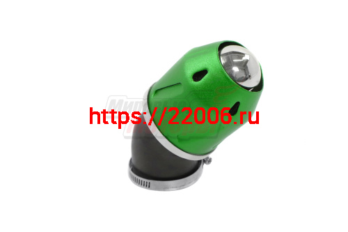 Фильтр воздушный (1670) КОРПУС цветной НЕОН3 зеленый d=42 45 гр. Фильтр воздушный (1670) КОРПУС цветной НЕОН3 зеленый d=42 45 гр.