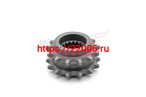 Звездочка 2х рядная ведущая (к/в) МБ-2М 5-18 (168FL,168F-2L,170FL) Звездочка 2х рядная ведущая (к/в) МБ-2М 5-18 (168FL,168F-2L,170FL)