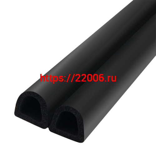 Самоклеящийся Trelleborg (Треллеборг) уплотнитель, профиль D-100 9x8 мм, черный (бобина 100 м) Самоклеящийся Trelleborg (Треллеборг) уплотнитель, профиль D-100 9x8 мм, черный (бобина 100 м)