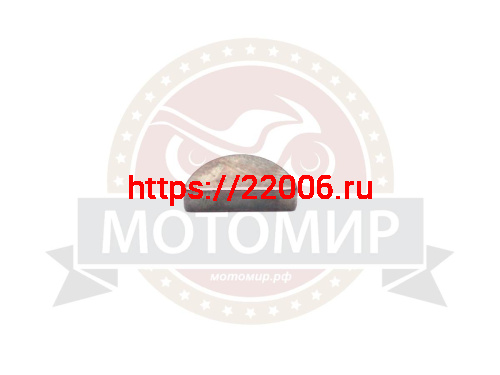 Шпонка коленвала (6 х h7.5 х L18.57 d19 мм) Урал большая ГОСТ 24071-97