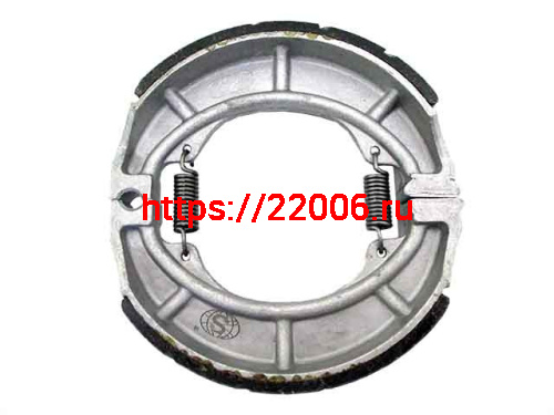 Колодки тормозные (барабан)152QMI, 157QMJ GY6 125-150cc 13" SEE