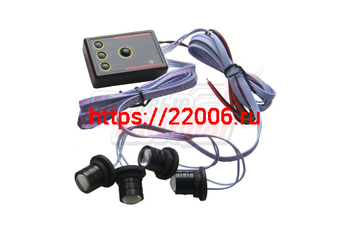 Стробоскопы светодиодные "Орлиный глаз"(набор проблесковых огней 4х1Вт(белый),с блоком управления,проводкой) Стробоскопы светодиодные "Орлиный глаз"(набор проблесковых огней 4х1Вт(белый),с блоком управления,проводкой)