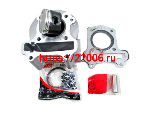 Цилиндро-поршневая группа 139QMB 4Т d-44мм 60cc (поршень с тефлоновым покрытием) TMMP Цилиндро-поршневая группа 139QMB 4Т d-44мм 60cc (поршень с тефлоновым покрытием) TMMP