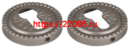 Накладка Armadillo (Армадилло) CYLINDER ET CL/HD AS-9 Античное серебро 2 шт.