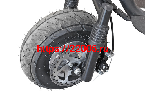 Мотосамокат (2-х.такт.,двиг.мотокоса 43см,диск.тормоза,бак 2л, 20км/ч) 10" фото 4 Мотосамокат (2-х.такт.,двиг.мотокоса 43см,диск.тормоза,бак 2л, 20км/ч) 10" фото 4