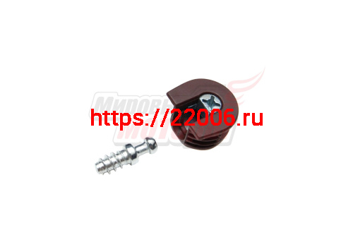 Эксцентрик рафикс (H=12.5) пластик коричневый, эксцентрик синий цинк Эксцентрик рафикс (H=12.5) пластик коричневый, эксцентрик синий цинк