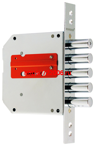 Замок Border (Бордер) врезной сувальдный ЗВ8-6 ЛК5/15 (лев.), 5 кл. /272224/ Замок Border (Бордер) врезной сувальдный ЗВ8-6 ЛК5/15 (лев.), 5 кл. /272224/