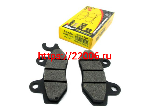 Колодки тормозные дискового тормоза, правое ухо TMMP Колодки тормозные дискового тормоза, правое ухо TMMP