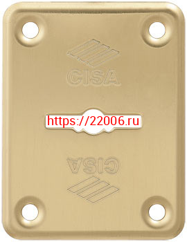 Накладка Cisa (Чиза) на сувальдный замок 06.082.00 (1 шт) Накладка Cisa (Чиза) на сувальдный замок 06.082.00 (1 шт)