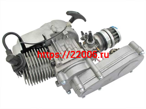 Двигатель 49см3 2Т модель 2 Двигатель 49см3 2Т модель 2