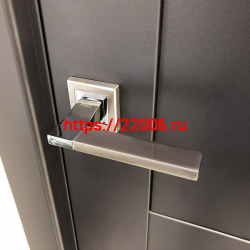 Ручка Punto (Пунто) раздельная K.QL52.TECH (TECH QL) SN/CP-3 матовый никель/хром фото 5