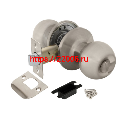 Ручка Punto (Пунто) защелка DK672 SN-BK (6072 SN-B) (фик.) мат. никель Ручка Punto (Пунто) защелка DK672 SN-BK (6072 SN-B) (фик.) мат. никель