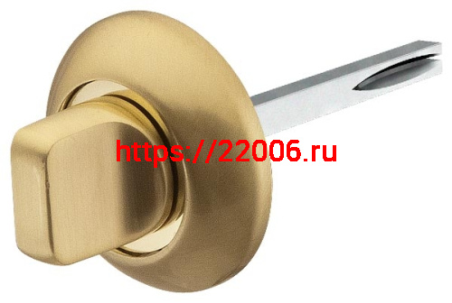 Ручка Fuaro (Фуаро) поворотная BKW8.R.RM54 (BKW8 RM) SG/GP-4 матовое золото/золото Ручка Fuaro (Фуаро) поворотная BKW8.R.RM54 (BKW8 RM) SG/GP-4 матовое золото/золото