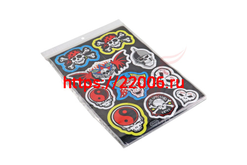 Наклейки: Пиратские рисунки (23х36)