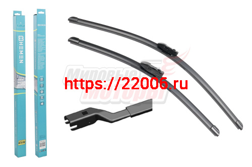 Щётки стеклоочистителя комплект 2шт. HEMEN 450/600 мм (HP6045B7) Щётки стеклоочистителя комплект 2шт. HEMEN 450/600 мм (HP6045B7)