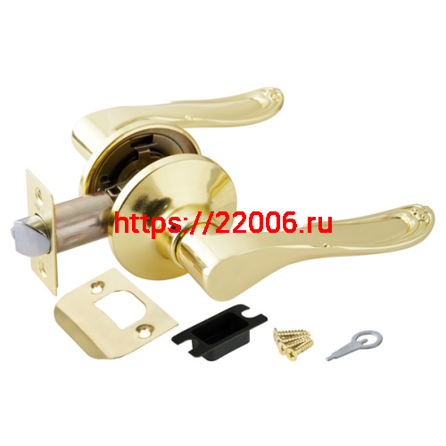 Ручка Punto (Пунто) защелка DK630 PB-PS (6030 PB-P) (без фик.) золото Ручка Punto (Пунто) защелка DK630 PB-PS (6030 PB-P) (без фик.) золото