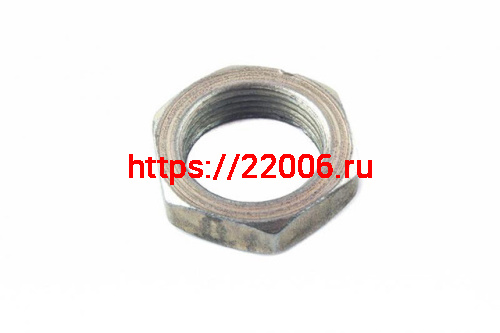 Гайка переднего колеса ИЖ (звезды Муравей) (М16 левая резьба) Гайка переднего колеса ИЖ (звезды Муравей) (М16 левая резьба)