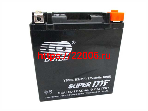 Аккумулятор OUTDO VRLA YB30L-BS(MF) (12v/30hr) залитый гермитичный (166*127*175) 2 Аккумулятор OUTDO VRLA YB30L-BS(MF) (12v/30hr) залитый гермитичный (166*127*175) 2