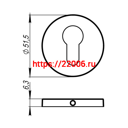 Накладка Armadillo (Армадилло) под цилиндр ET.R.URS52 (ET URS) SN-3 матовый никель фото 4 Накладка Armadillo (Армадилло) под цилиндр ET.R.URS52 (ET URS) SN-3 матовый никель фото 4