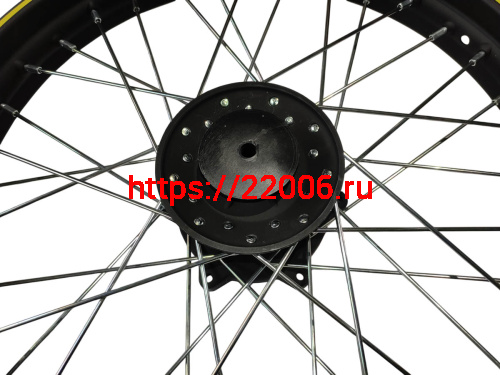 Обод 19" передний спицы,  диск. тормоз CORSAR 250 в сборе (32) фото 4