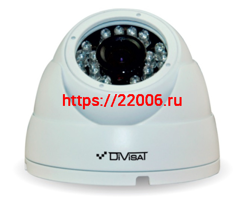 DVI-D225A POE LV v2.0 2Mpix  2.8mm видеокамера IP фото 2