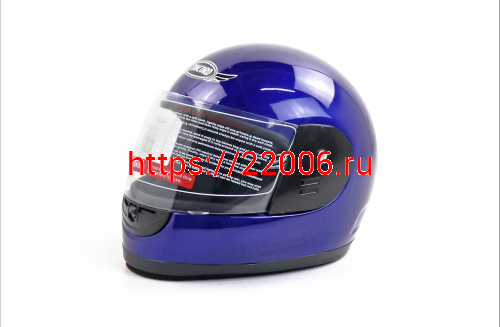 Шлем CONCORD XZF03 синий глянцевый ОДНОЦВЕТНЫЙ "S,M,L,XL,XXL" (интеграл) фото 2 Шлем CONCORD XZF03 синий глянцевый ОДНОЦВЕТНЫЙ "S,M,L,XL,XXL" (интеграл) фото 2