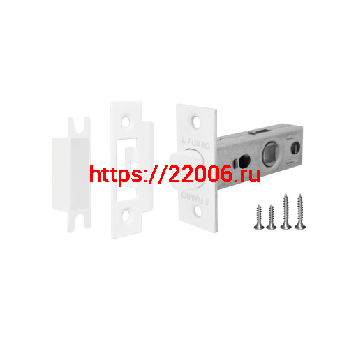 Защелка Fuaro (Фуаро) врезная PLASTP12-45-25 WH белый Защелка Fuaro (Фуаро) врезная PLASTP12-45-25 WH белый