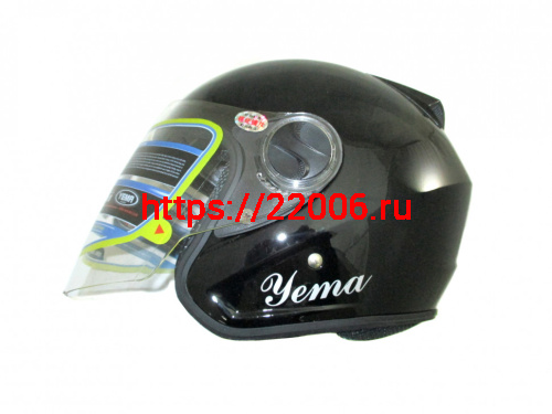 Мотошлем YM-616 черный