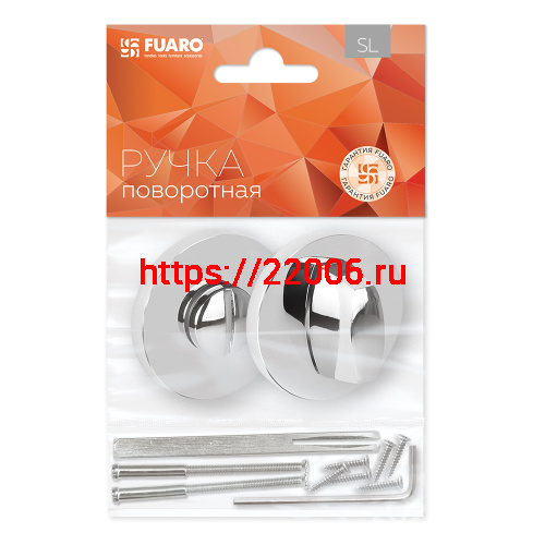 Ручка Fuaro (Фуаро) поворотная BK6.R.SLR52 (BK6 SLR) CP-8 хром фото 2 Ручка Fuaro (Фуаро) поворотная BK6.R.SLR52 (BK6 SLR) CP-8 хром фото 2