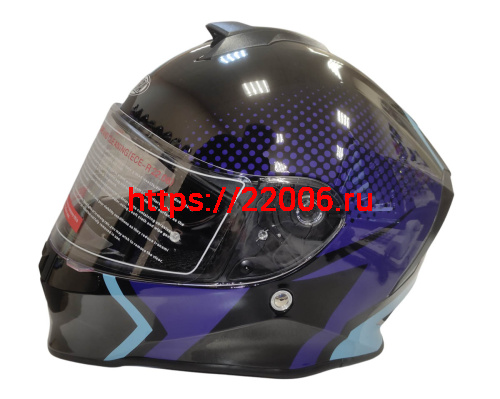 Шлем интеграл COBRA EC H151, цвета в ассортименте (11 разных расцветок), размер S фото 3 Шлем интеграл COBRA EC H151, цвета в ассортименте (11 разных расцветок), размер S фото 3