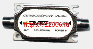 DVS-SA 420 Усилитель спутниковой ПЧ, 20 дБ DVS-SA 420 Усилитель спутниковой ПЧ, 20 дБ