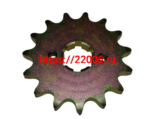 Звезда 15 зуб. (530) (d21-25; 2x37) цепи, ведущая ATV Jaeger 2