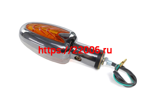 Боковой фонарь (BF-24) "Свеча" хром (пласт) фото 2 Боковой фонарь (BF-24) "Свеча" хром (пласт) фото 2