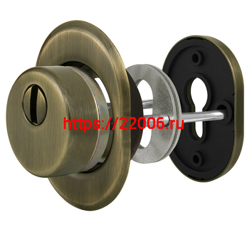 Броненакладка Fuaro (Фуаро) DEF.CRE/OV-set.9726 (DEF 9726) M6x90 врезная с чашкой AB-6 зелёная бронза Броненакладка Fuaro (Фуаро) DEF.CRE/OV-set.9726 (DEF 9726) M6x90 врезная с чашкой AB-6 зелёная бронза