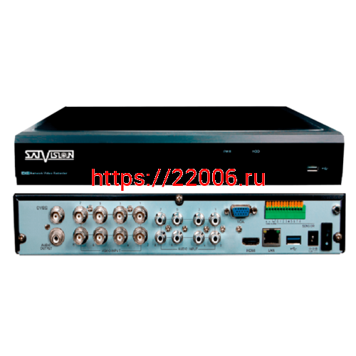 SVR-8115F v3.0 видеорегистратор гибридный