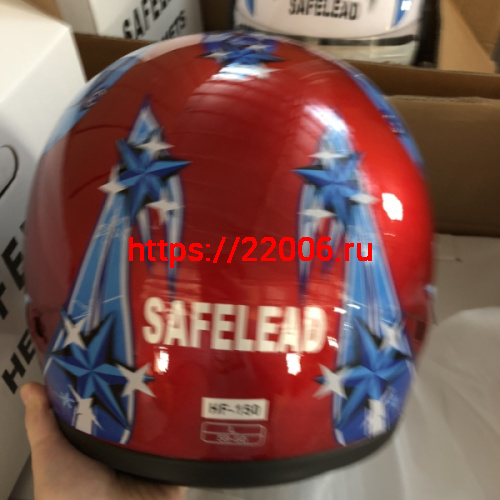 Шлем интеграл "Safelead" HF-150 NEW белый (BG), бургунди (DT), черный (Q30), размер XL фото 5 Шлем интеграл "Safelead" HF-150 NEW белый (BG), бургунди (DT), черный (Q30), размер XL фото 5