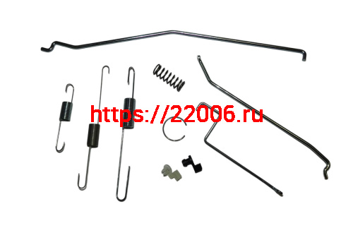 Пружины и тяги управления карбюратором 2V80F с сухариками
