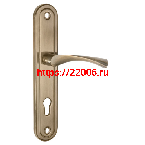 Ручка Punto (Пунто) на планке HANDLE90.CRONA.04-85 (P90 8504 CRONA) AB бронза Ручка Punto (Пунто) на планке HANDLE90.CRONA.04-85 (P90 8504 CRONA) AB бронза