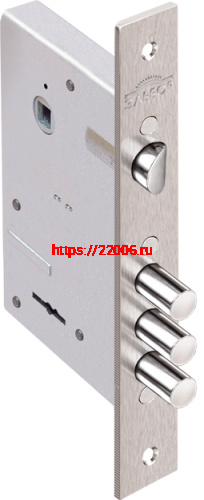 Замок Elbor (Эльбор) врезной сувальдный с защёлкой Кремень 1.04.27, 5 кл. /00452/ Замок Elbor (Эльбор) врезной сувальдный с защёлкой Кремень 1.04.27, 5 кл. /00452/