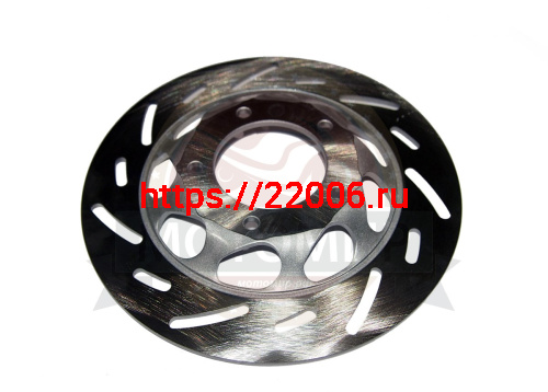 Диск тормозной передний (205х58х4) (отв.5х46) HUNTER 200 (НАБОР) фото 2