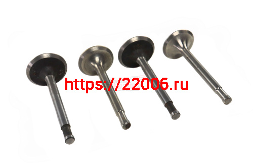 Клапана Урал головки (1комп.=2пары) СССР Клапана Урал головки (1комп.=2пары) СССР