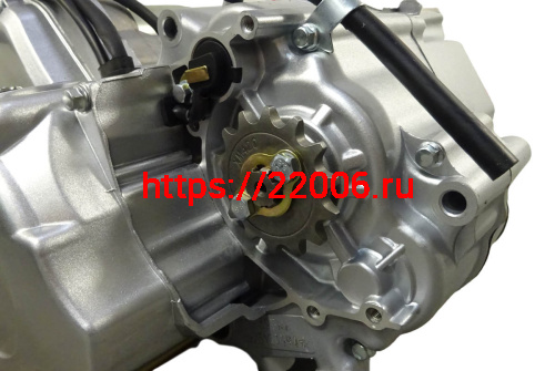 Двигатель 4т. 125 см3 (С120, 1P52, марк 1Р39) АЛЬФА горизонтальный, 4МКПП по кругу, педаль ПЛ фото 5