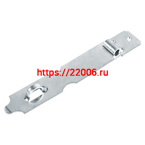 Накладка амбарная НД-1 (180 мм) цинк, отгрузка упаковкой Накладка амбарная НД-1 (180 мм) цинк, отгрузка упаковкой