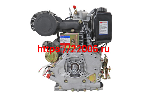 Двигатель LIFAN 12,5 л.с. C192FD с катушкой 7А (дизельный, эл.стартер, цилиндр.вал d=25мм) фото 3 Двигатель LIFAN 12,5 л.с. C192FD с катушкой 7А (дизельный, эл.стартер, цилиндр.вал d=25мм) фото 3