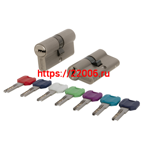 Цилиндровый Punto (Пунто) механизм MaxPro7000Key70mm(30+10+30) SN никель 7key
