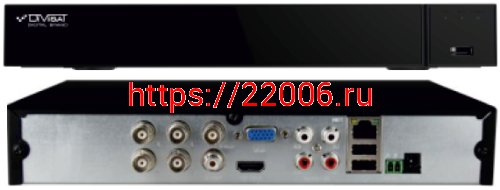 DVR-4725-N 4-х канальный цифровой гибридный видеорегистратор(10 шт/к)